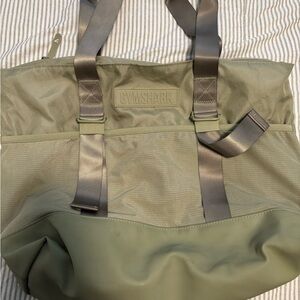 Gymshark Green tote bag